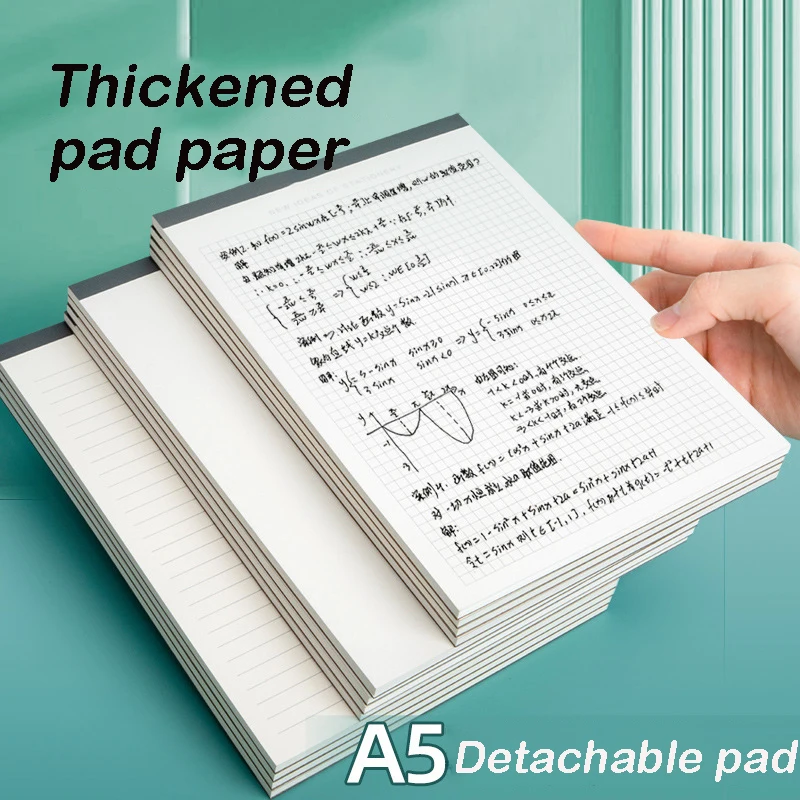 

A5 On Copy Paper Thick Note Draft This Is About Horizontal Grid Blank English Text Stationery
