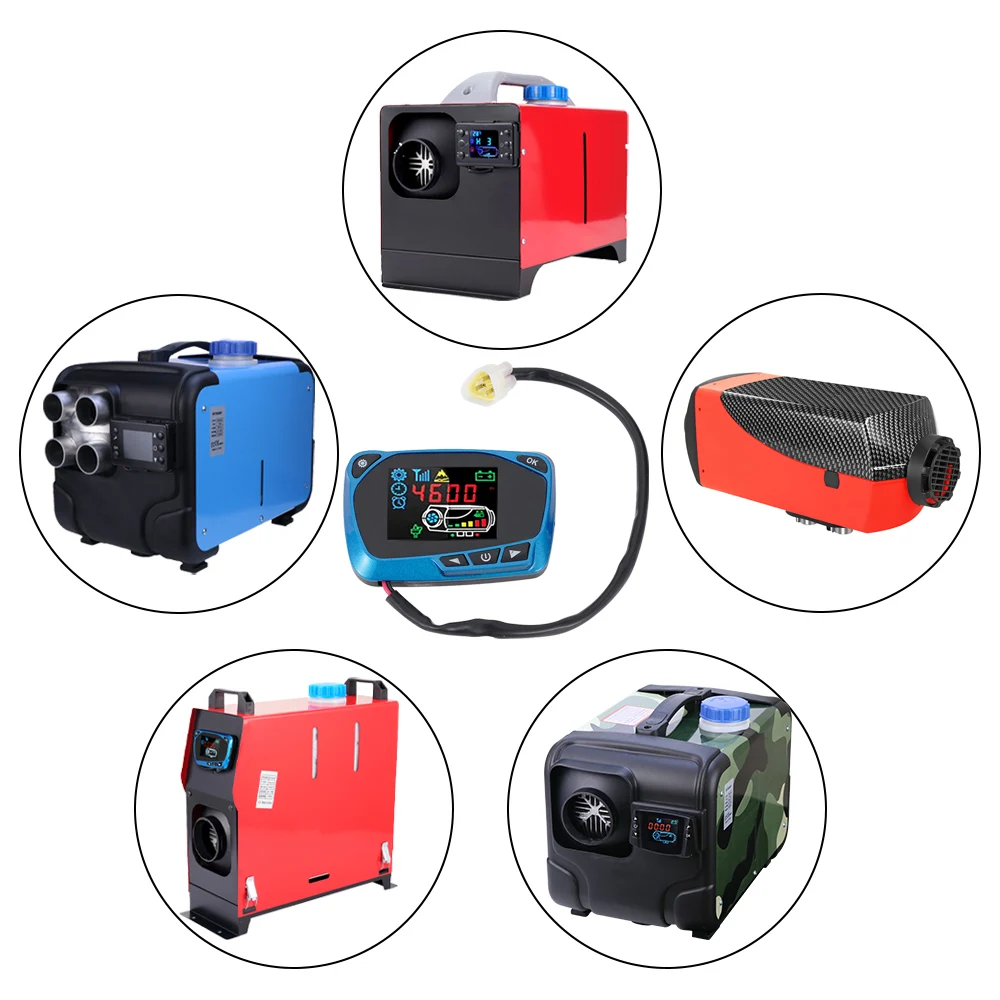 12В 24В автомобильный воздушный парковочный обогреватель монитор переключатель