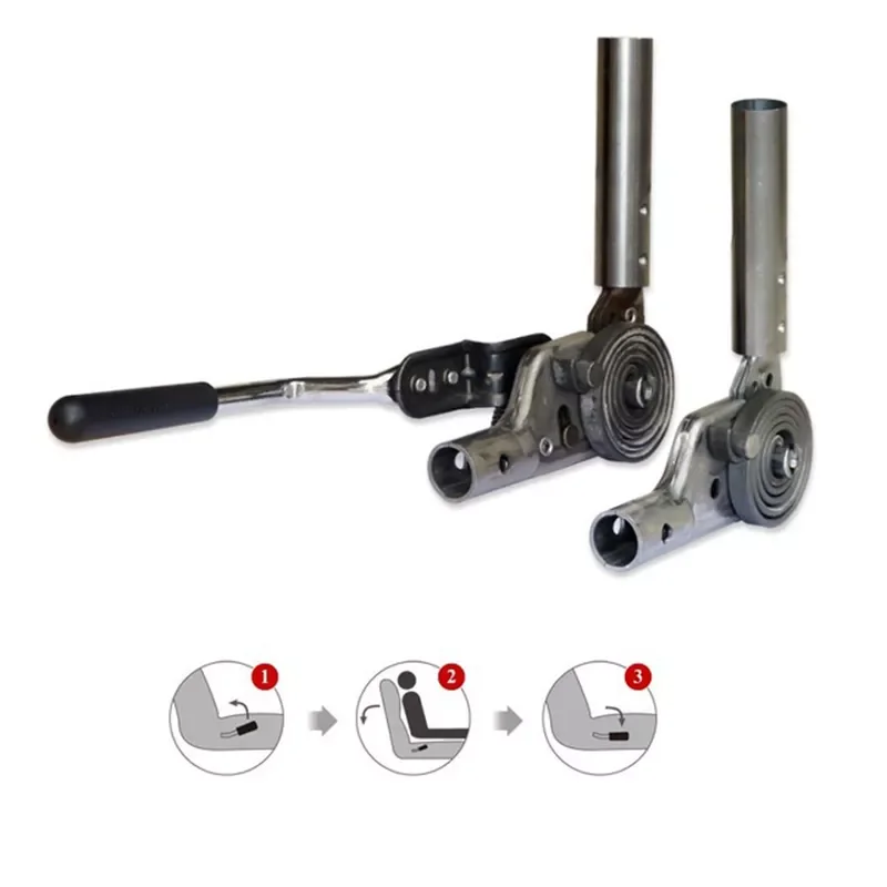 

1Pair/Lot Recliner Ratchet Mechanism hinge Seat Back Rest adjuster free lock switch