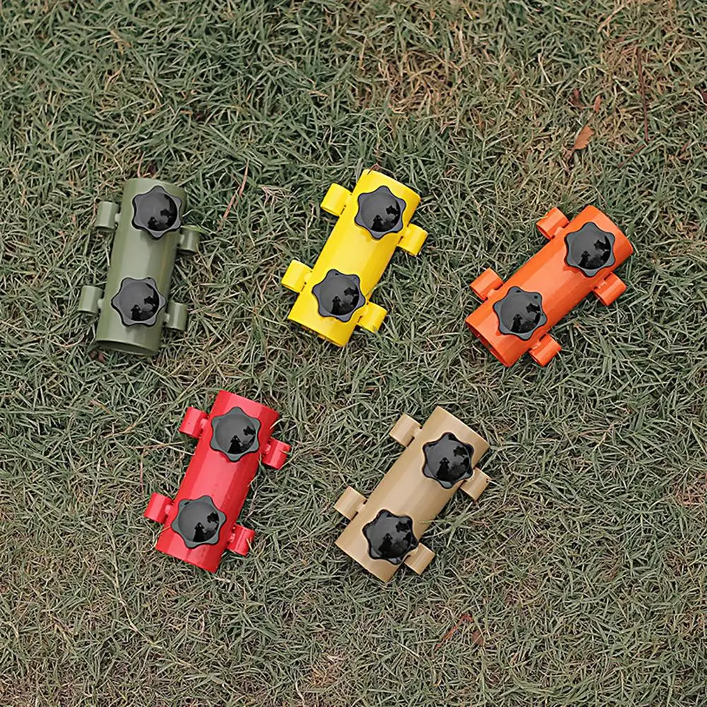 

Tent Fixed Tube Robust Lightweight Steel High Strength Tent Awning Fixed Tube for Camping Canopy Rod Holder Awning Rod Holder