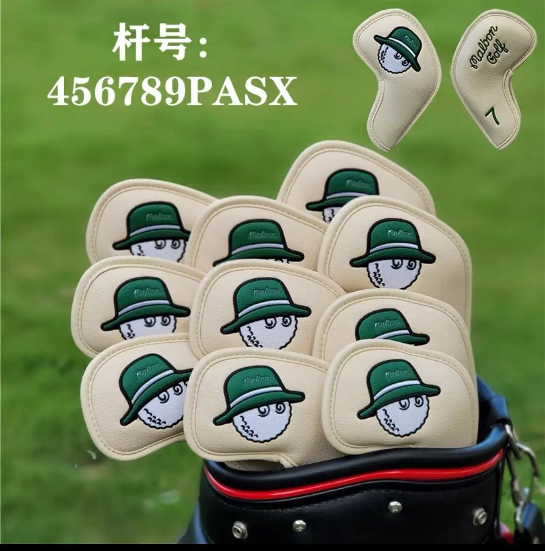 Golf irons Cover irons Clubs PU Leather Golf Headcover golf accessory