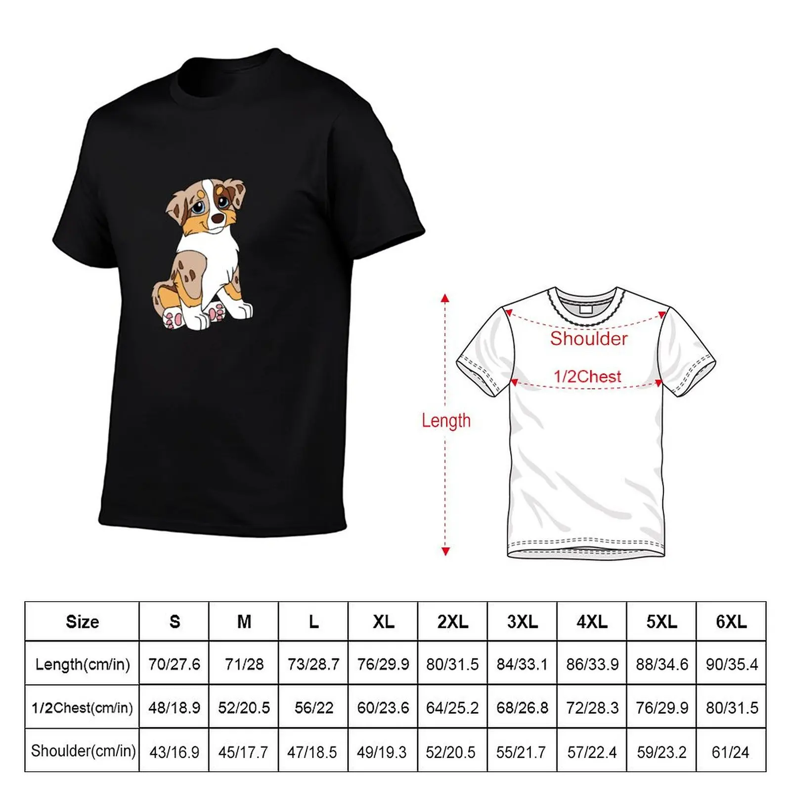 Фото Футболка Red Merle Aussie for Thays, базовая рабочая футболка с короткими рукавами №2