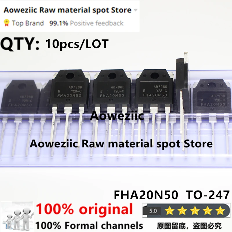 Aoweziic 100% Новый оригинальный FHA20N50 FHA20N60 FHA24N50 FHA28N50 FHA40N50 FHA50N50 20N50 20N60 24N50 28N50 40N50 50N50 TO-247