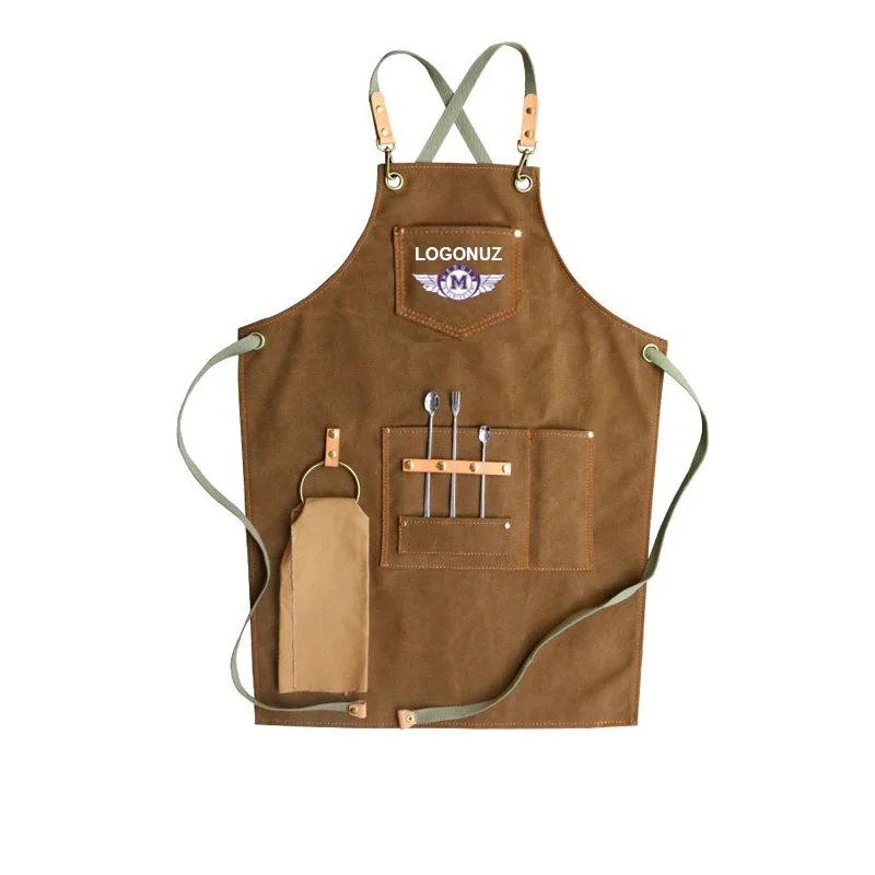 Персонализированный мастер шеф повара кухонный Барьерный нагрудник для