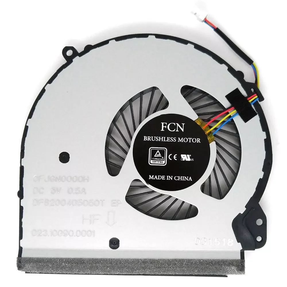 

CPU Fan For HP 17-X 17-BS 17-Y 17-E 17-Y051CA TPN-M121 TPN-W129 FAN COOLER DFS200505050T FJGN 926724-001 856682-001 856681-001