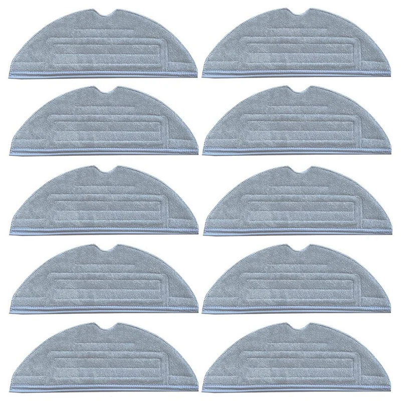 

10 Pack Mop Cloth For Roborock S7 S7+ T7 T7 Plus G10 G10S Pro Vacuum Mop Pads Rag Replacement