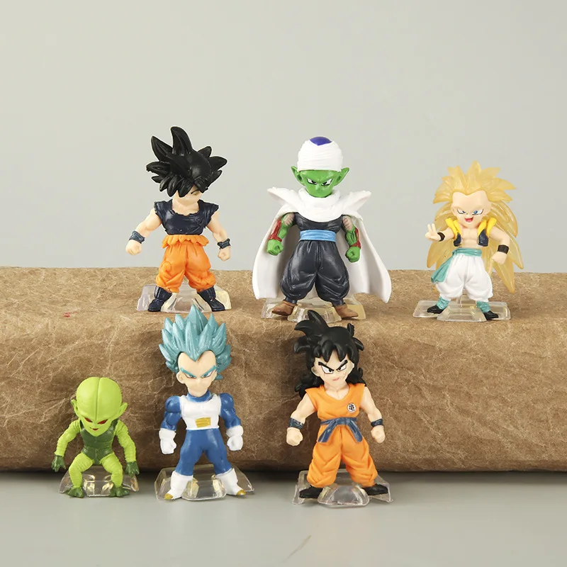 

Anime Dragon Ball Broly Vegeta Cell Son Gohan Goku Nappa Raditz ADVERGE MOTION Twisted Egg Figure Model Toys Gift