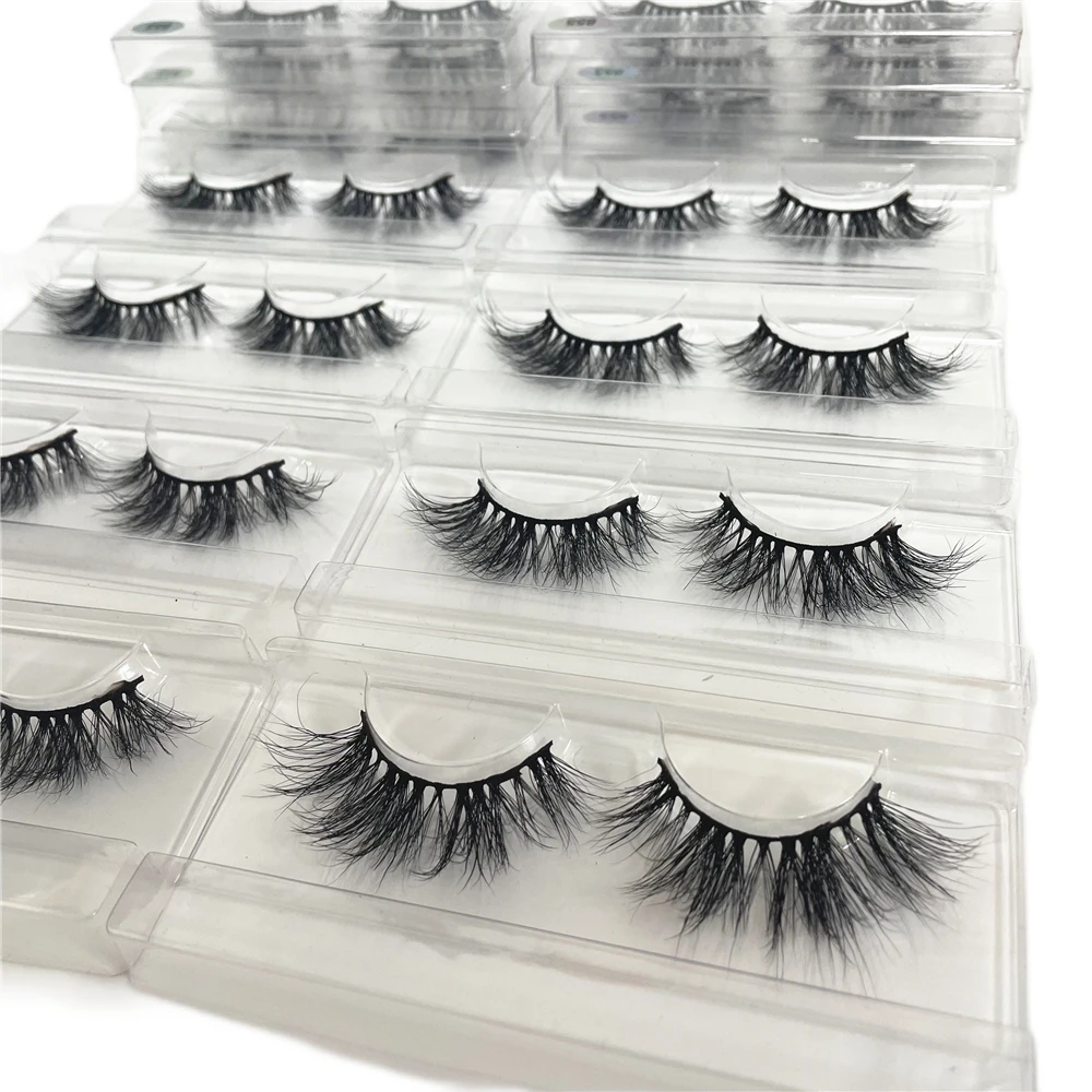 

UEE Makeup Lashes 99% Similar to Mink Effect 15mm-20mm Free Shipping Wholesale Supplier Premium 5/10 Pairs Faux Mink Lashes