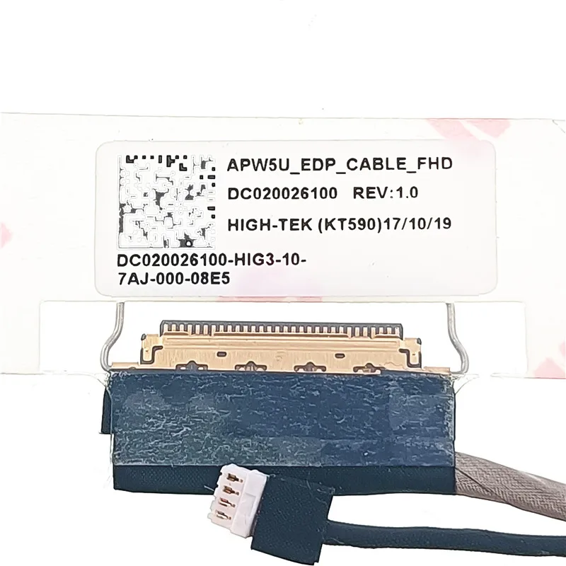 Фото Гибкий видеокабель DC020026100 6017B0416401 для HP ENVY 15 15-J 15-J015TX TPN-I110, ноутбука, светодиодной подсветки, лента для показа №5