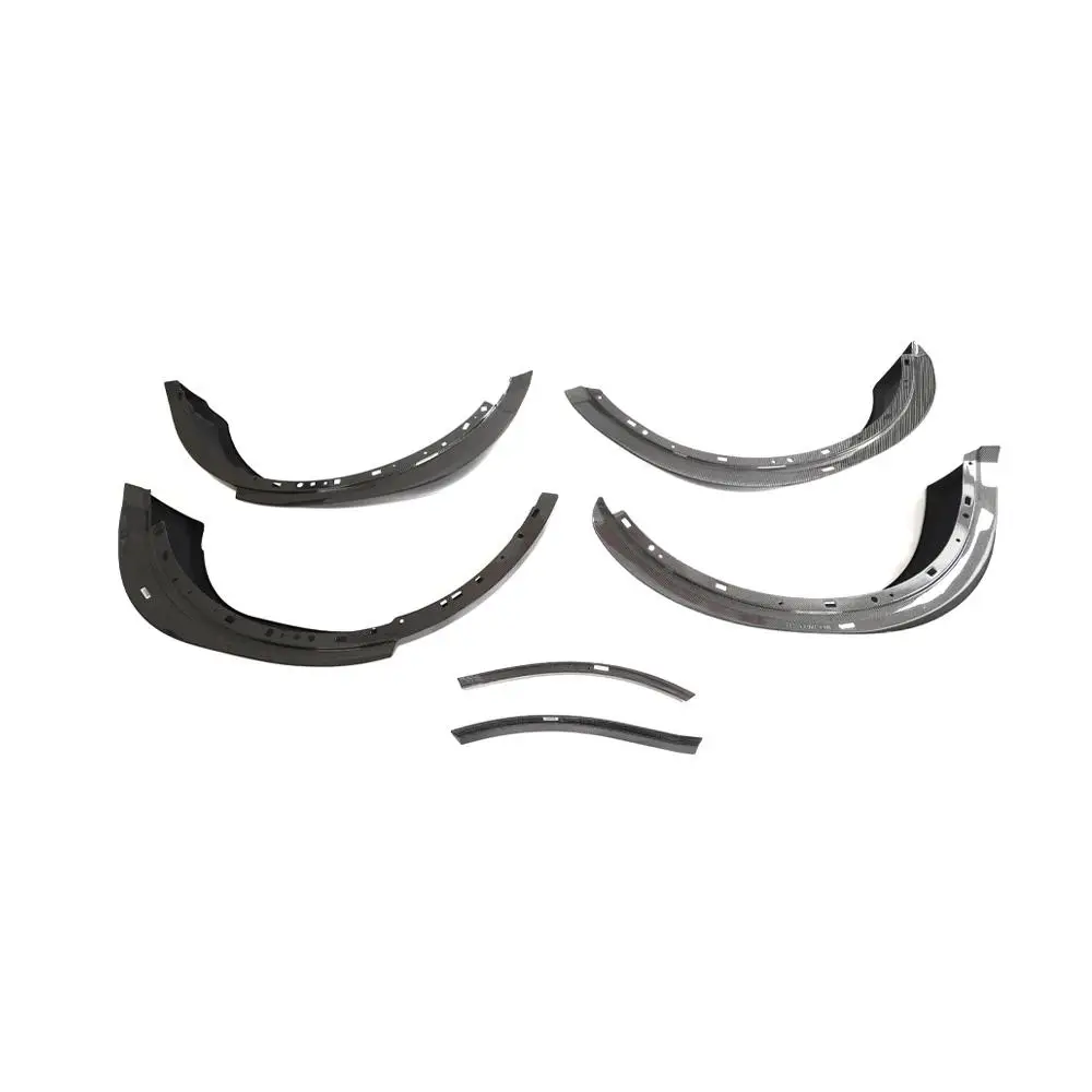 JCSPORTLINE сухие расширители колесной арки из углеродного волокна для Ford BRONCO 2021 вверх