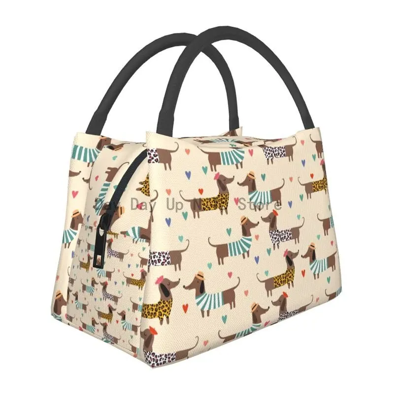 

Портативный Ланч-бокс с барсуком для сосисок, многофункциональный термоохладитель для таксы и собак, изолированный дорожный контейнер для еды