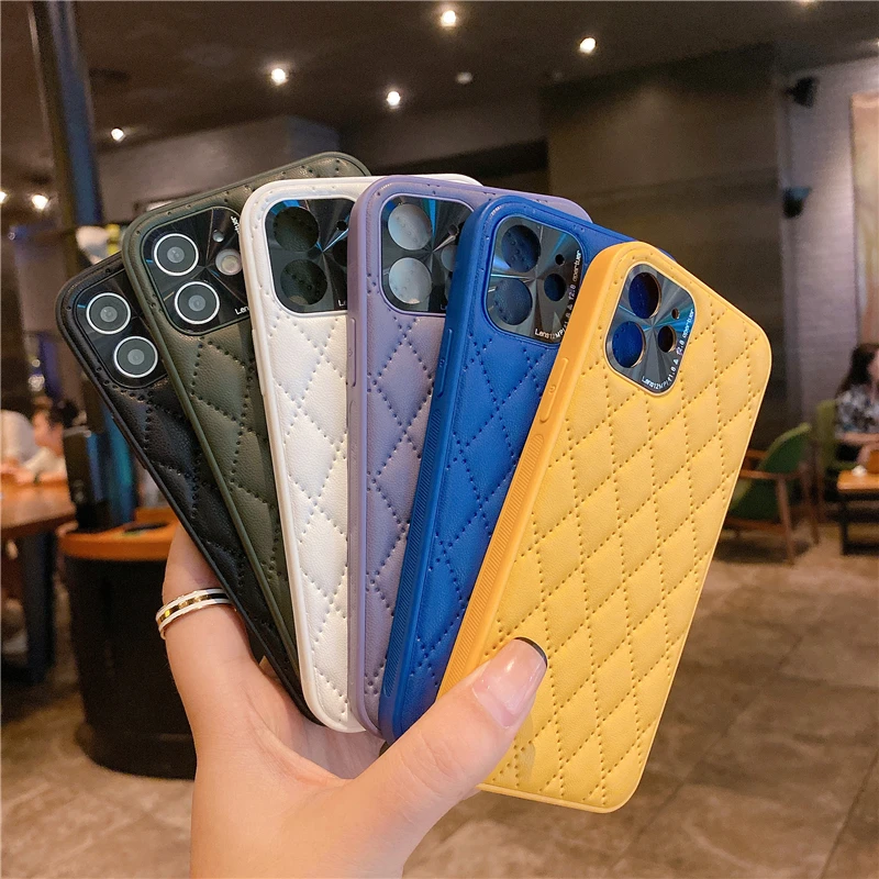 

Ромбовидная решетка Xiangfeng с щенком pendantHanger женская для iPhone7 8 X XS Max 11 12 13 14Pro Max