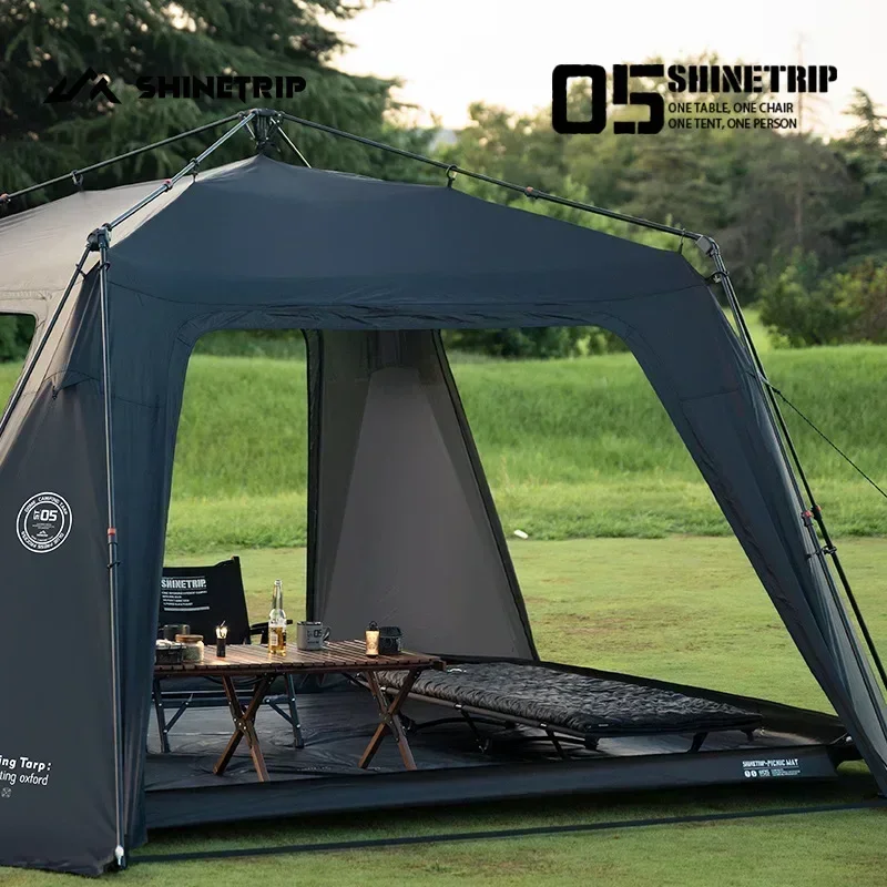 Shinetrip Sunshade Tent One-touch 8-10 человек Пляжная семейная вечеринка для кемпинга Защита от