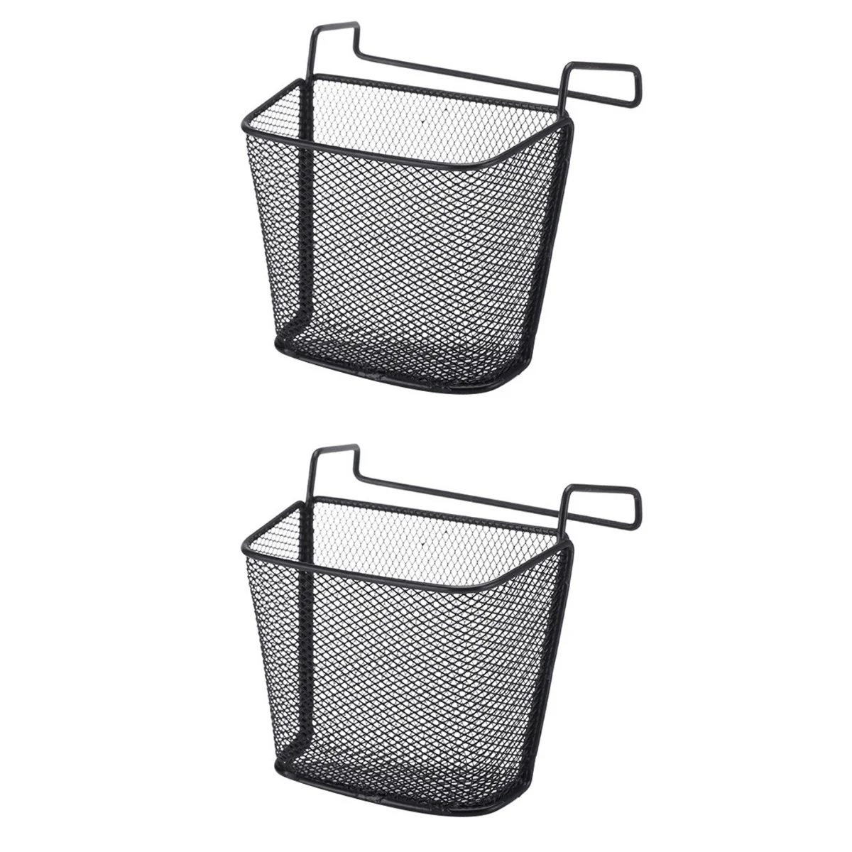 

2 шт. настольная подвесная корзина, Офисная стойка, металлическая полка-органайзер, многофункциональный контейнер
