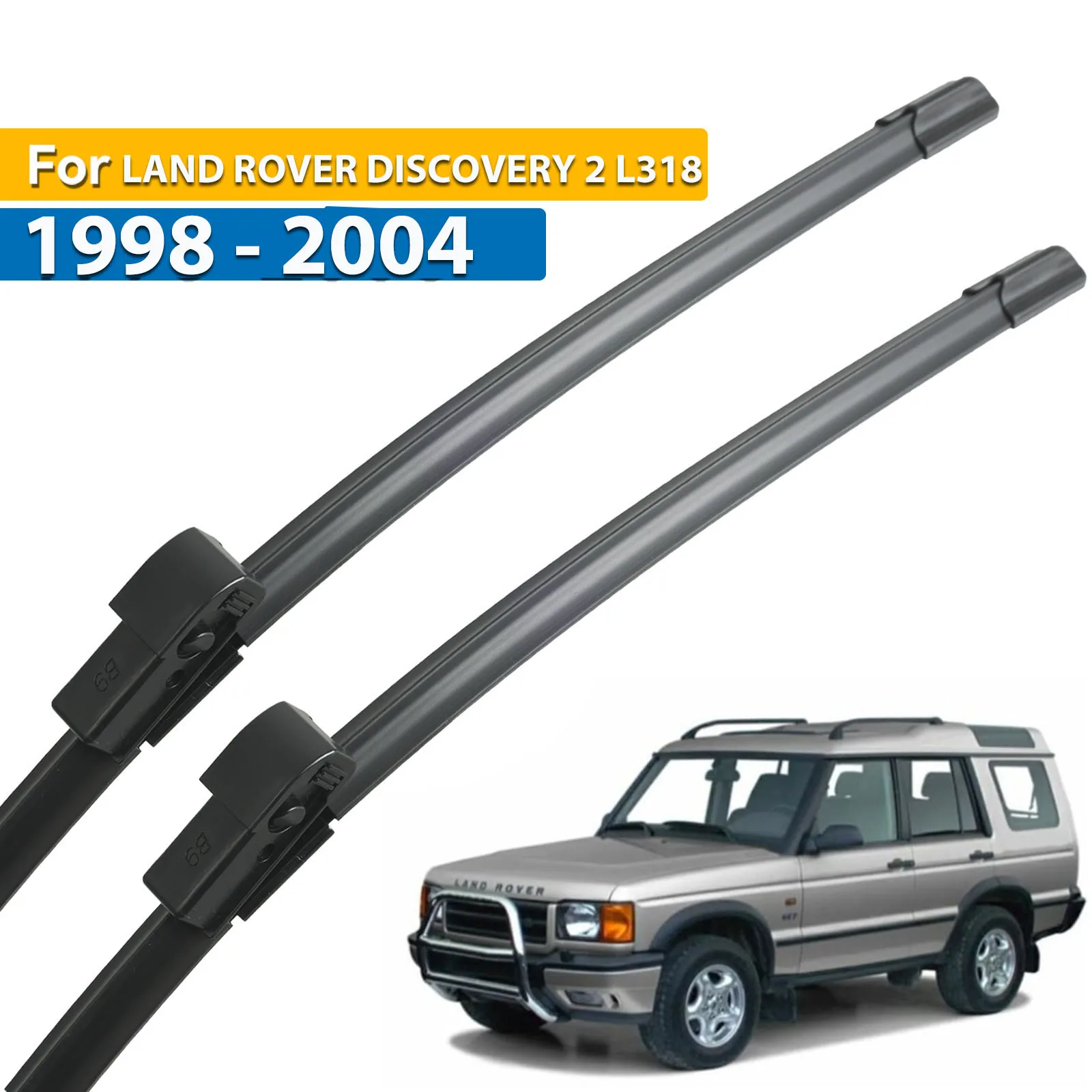 

Щетки стеклоочистителя Erick's для LAND ROVER DISCOVERY 2 L318 1998-2004, щетки от дождя для лобового стекла, 22 дюйма + 22 дюйма