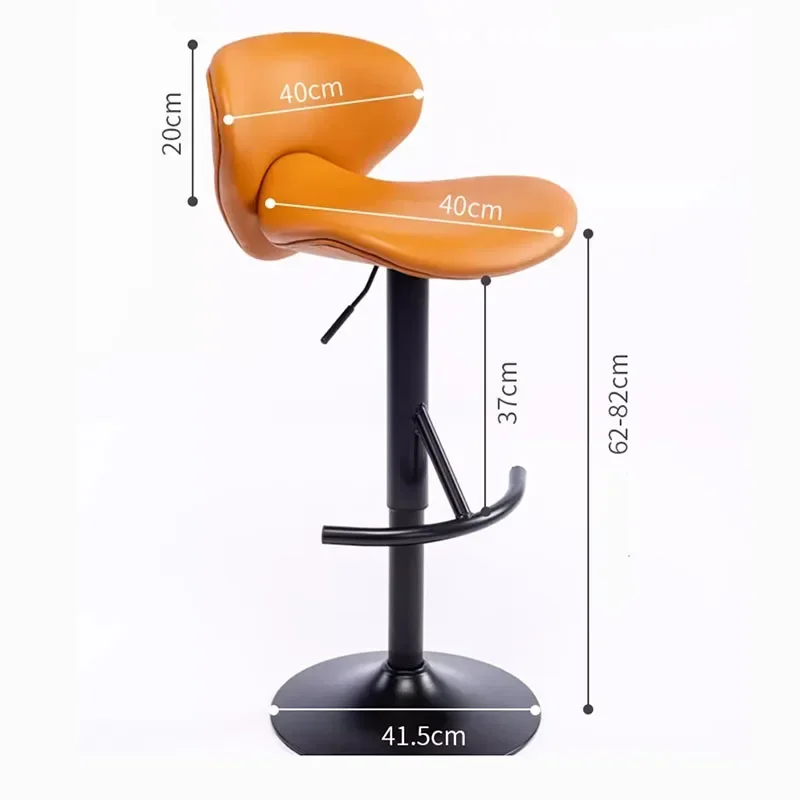 Металлические скандинавские барные стулья для гостиной простой высокий барный