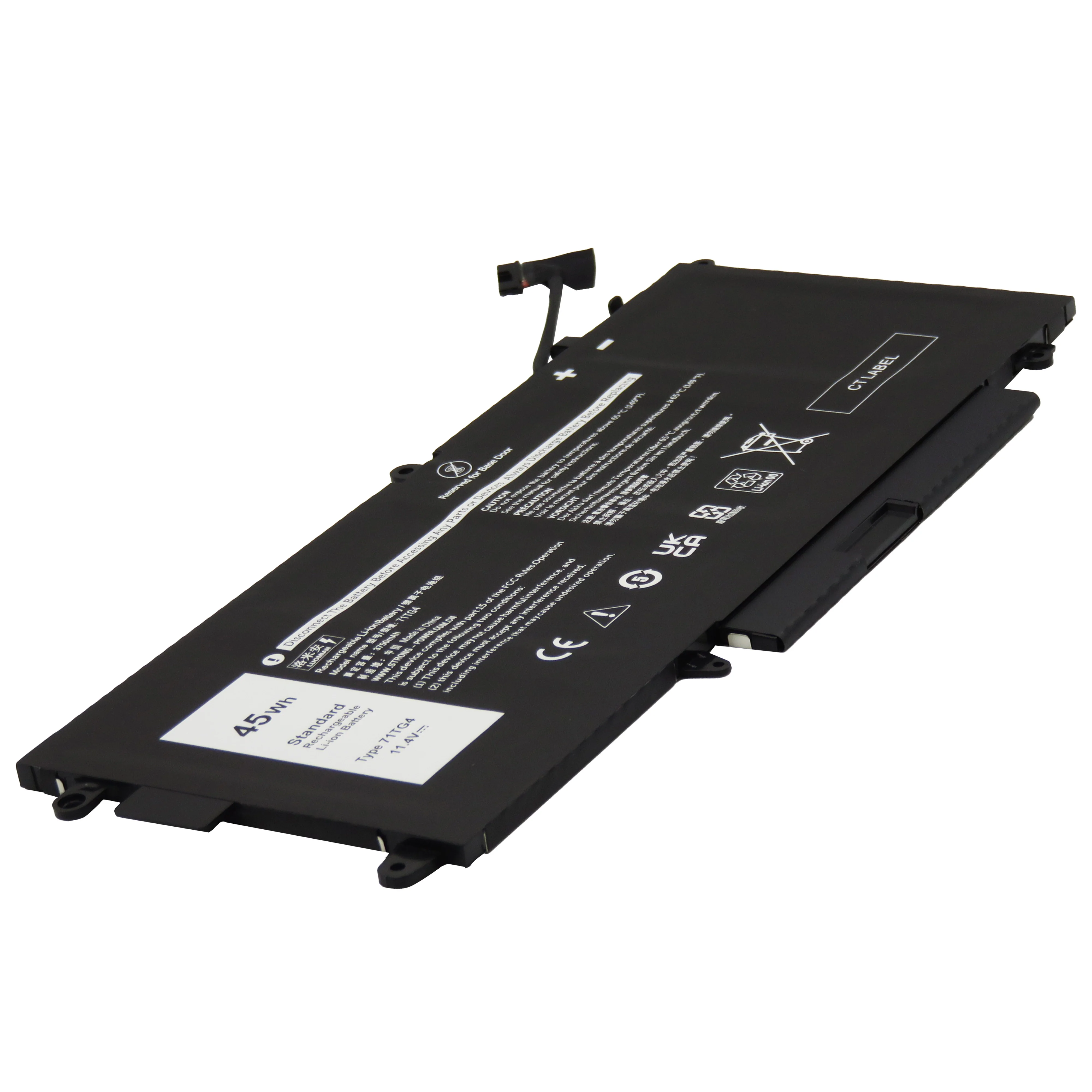 Новая сменная батарея LUOMIAN для ноутбуков DELL Latitude 5289, 7389, 7390, 2-in-1 Series, 725KY, N18GG, 71TG4, 45 Вт·ч60 Вт·ч, K5XWW (art.: 3920d8cf9fb24) - 3920d8cf9fb24