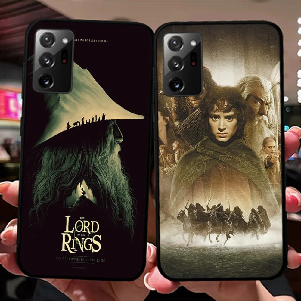 

Lord-RingS Movie LoTR Phone Case For Samsung Note 8 9 10 20 pro plus lite M 10 11 20 30 21 31 51 A 21 22 42 02 03