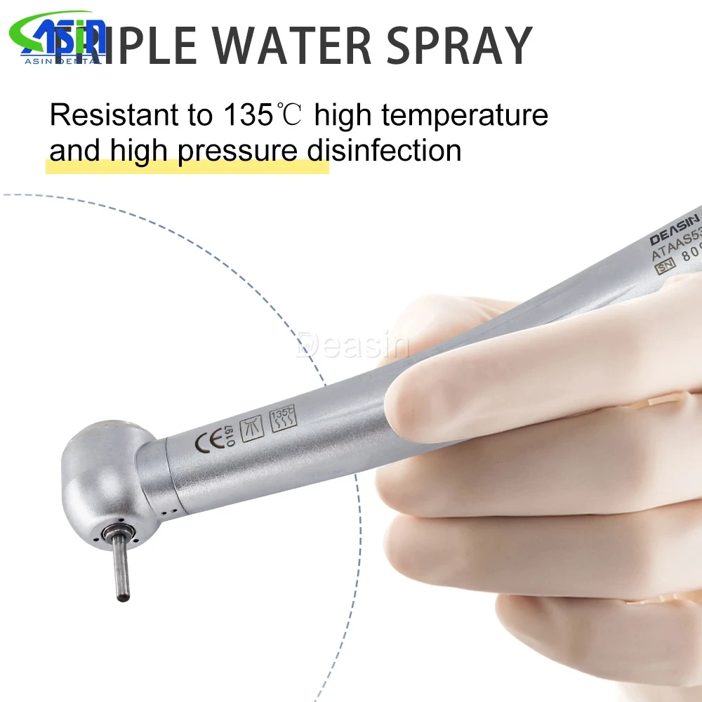 ASIN NType max крутящая головка Den tal высокоскоростной наконечник воздушной турбины 2/4