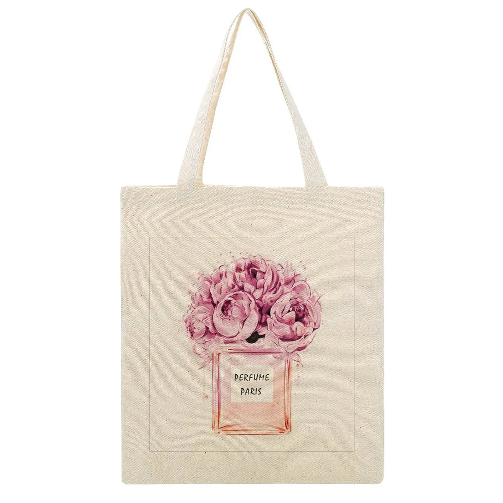 Флакон для духов женские сумки на плечо через покупок холщовые с ручками и