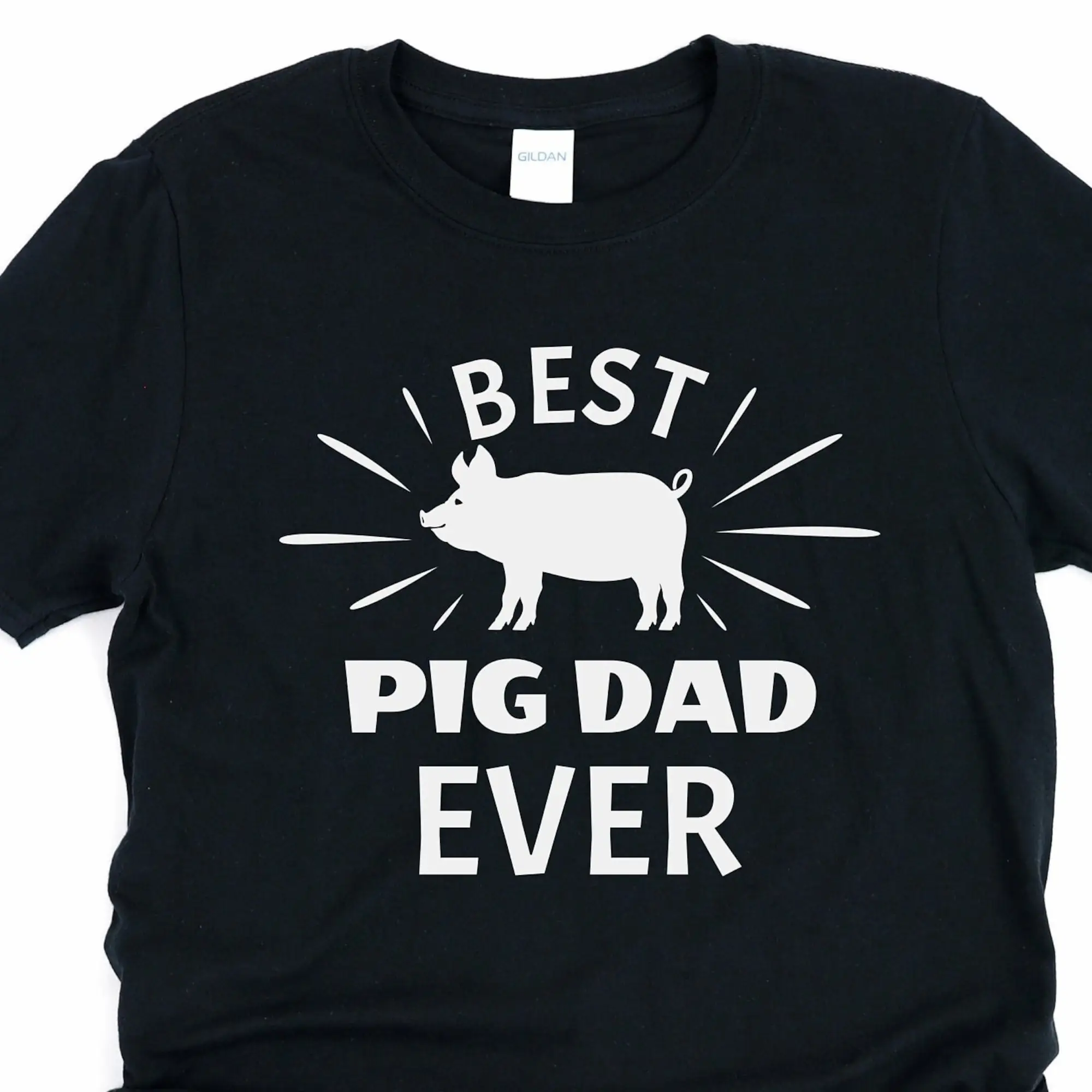 Лучший папа свиньи фермерский подарок рубашка для сельского хозяйства