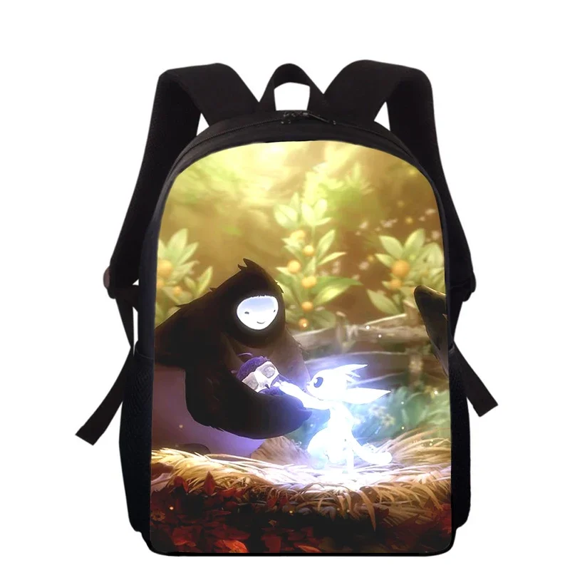 Рюкзак Ori And The Will Of Wisps для детей 16 дюймов с 3D рисунком Детская сумка учебников