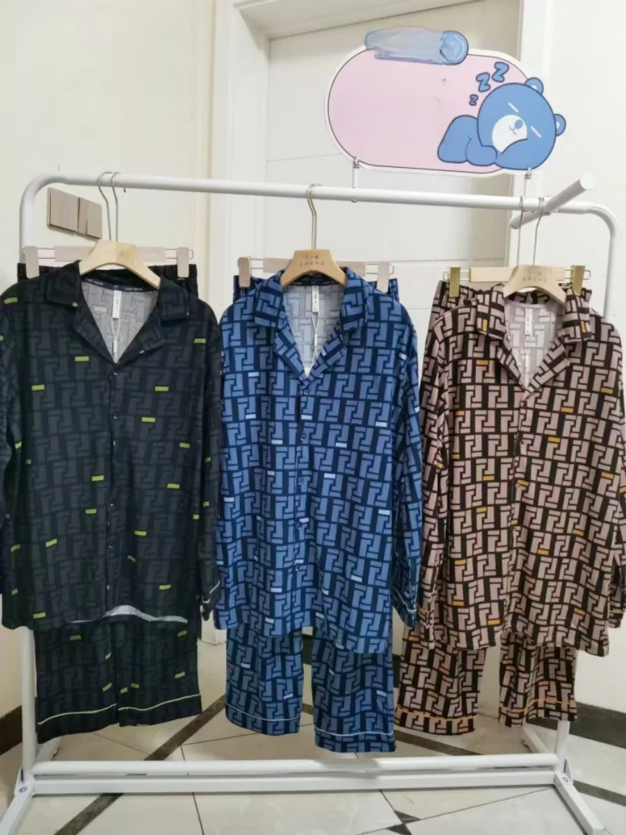 Осенне-зимняя бархатная пижама Bear Love Home Lazy Wear Body Feeling Yang 80 жаккардовый кардиган в