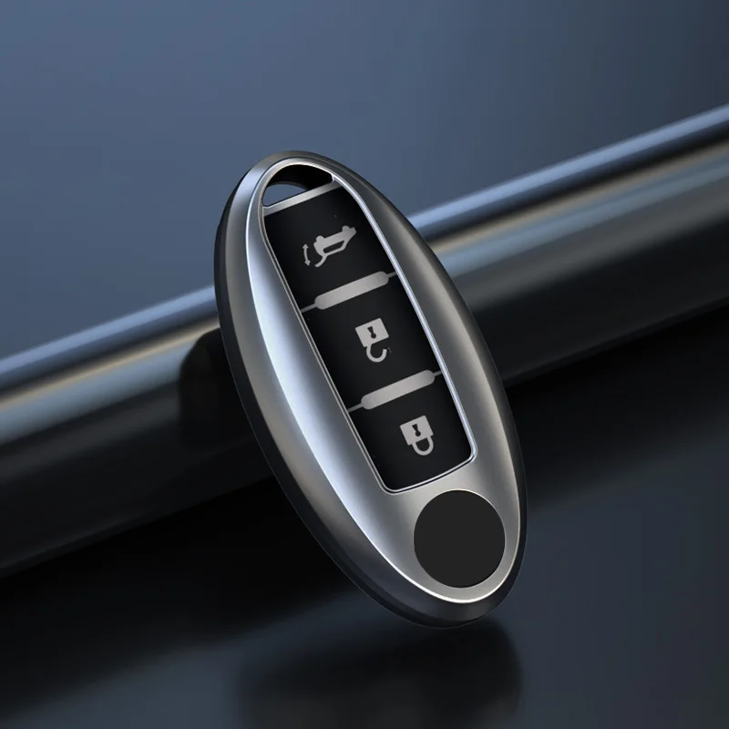 

Автомобильный чехол для ключа, чехол для Nissan 350Z Qashqai J10 J11 X-Trail t31 t32 Kicks Tiida Pathfinder, аксессуары для телефона