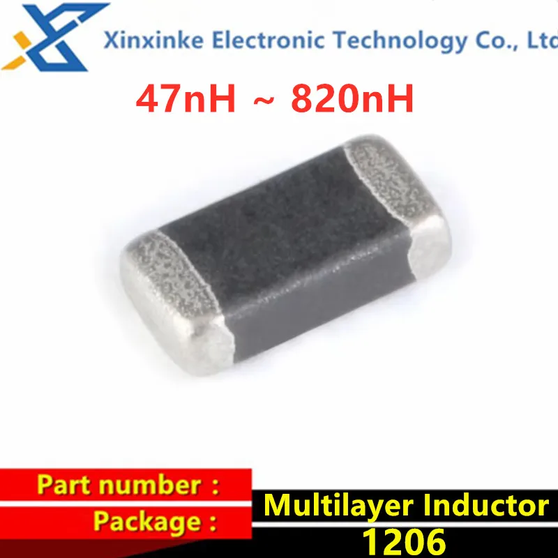 

Многослойные индукторы 1206 10% 50 шт.