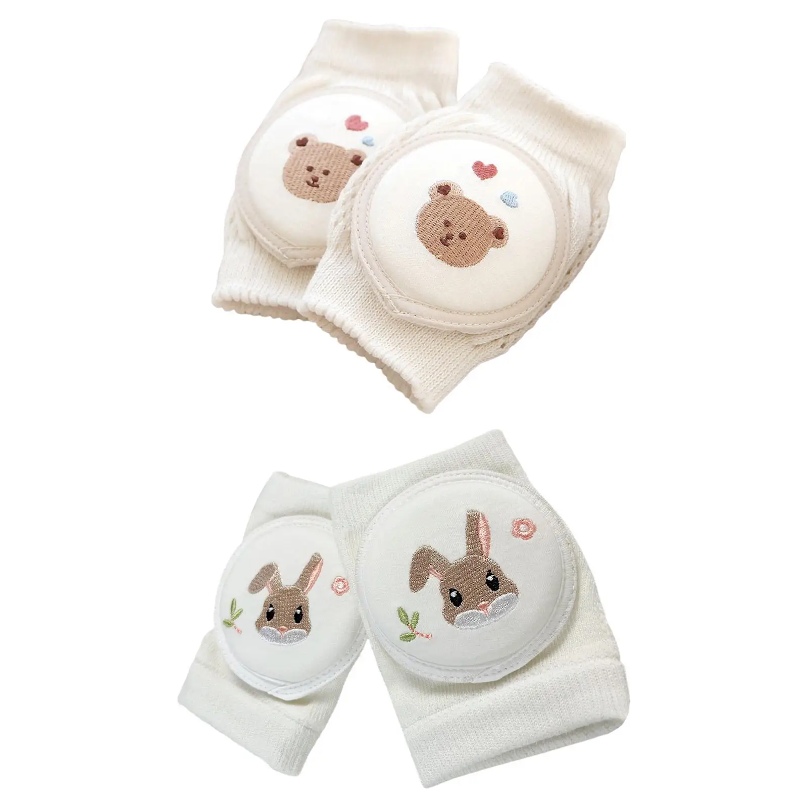 

Baby Knee Pads Mesh Cartoon Thin Cotton Infant Cartoon Elbow Pads for Boys Infant Baby Walking Outside Summer