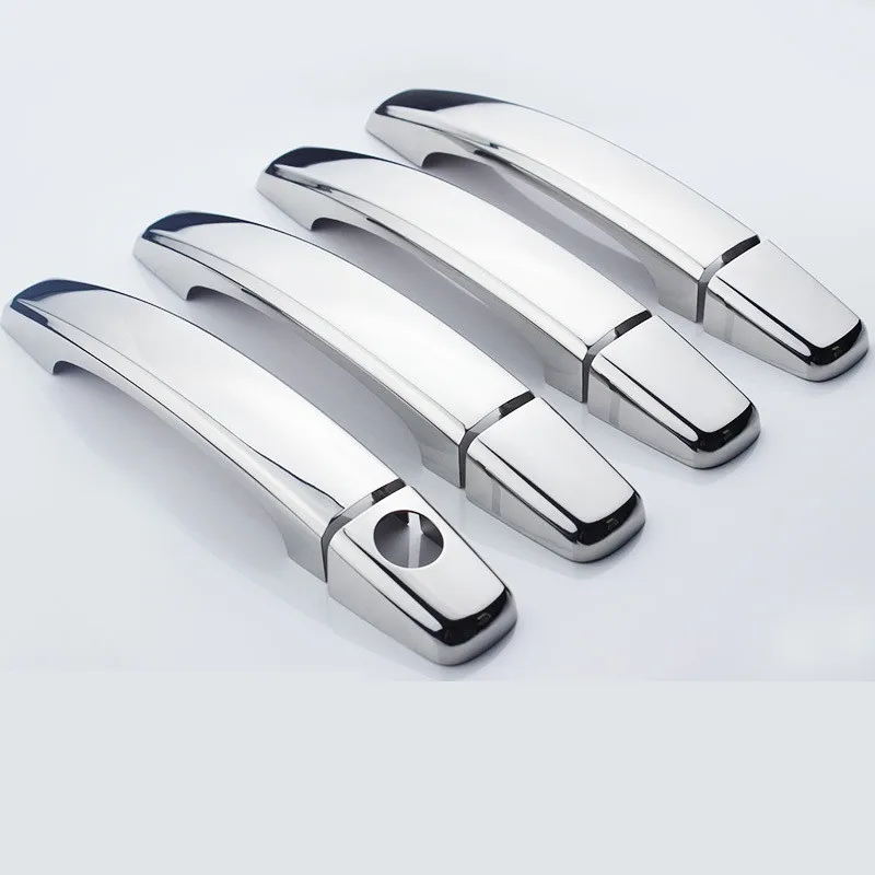 

For Chevrolet Captiva 2006 to 2018 Car Styling 8Pcs ABS Chrome Door handle Protective covering Cover Trim