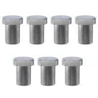 7pcs workbench stoppers stainless steel limit tenon blocks fixed woodworking table accessories