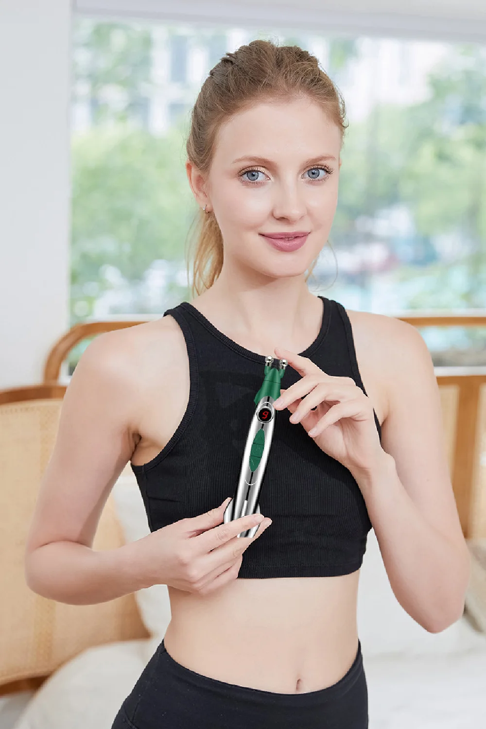 Электрическое Массажное Ручное Устройство Для Акупунктурных Точек Мышц