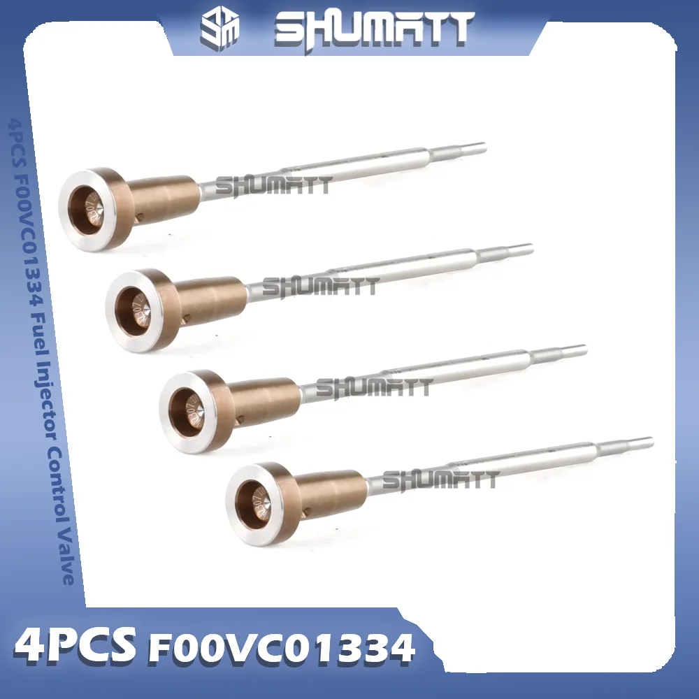 4 шт. F00VC01334 Набор регулирующих клапанов топливной форсунки для 0445110183 0445110260 0445110310 0445110316 04451103   Инжектор Китай сделал новый