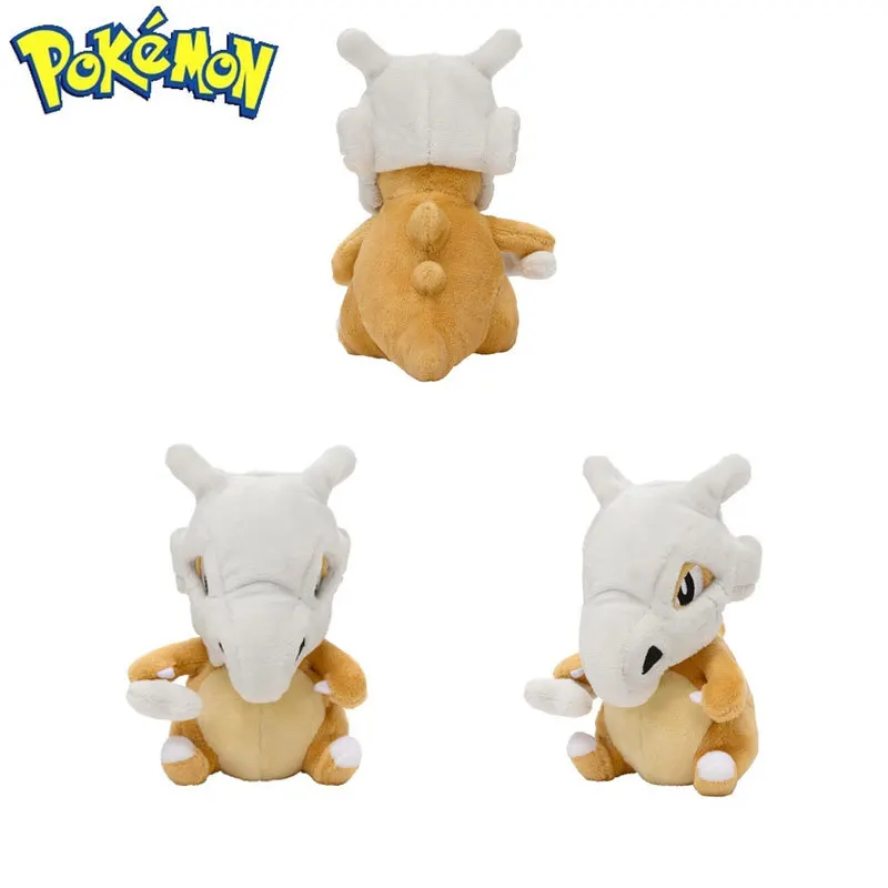 

Плюшевый Покемон TAKARA TOMY Cubone, спящий питомец, милое животное, плюшевые мягкие Мультяшные игрушки, подарок для детей