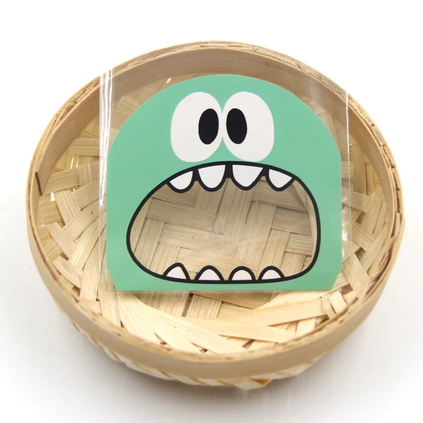 

Пластиковые пакеты для печенья с мультяшными монстрами 100 шт.