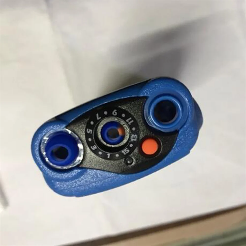 Blue Housing Case Front Cover Shell with Knob For Motorola GP328 PRO5150 GP340 HT750 Radio Accessories Repair Kits