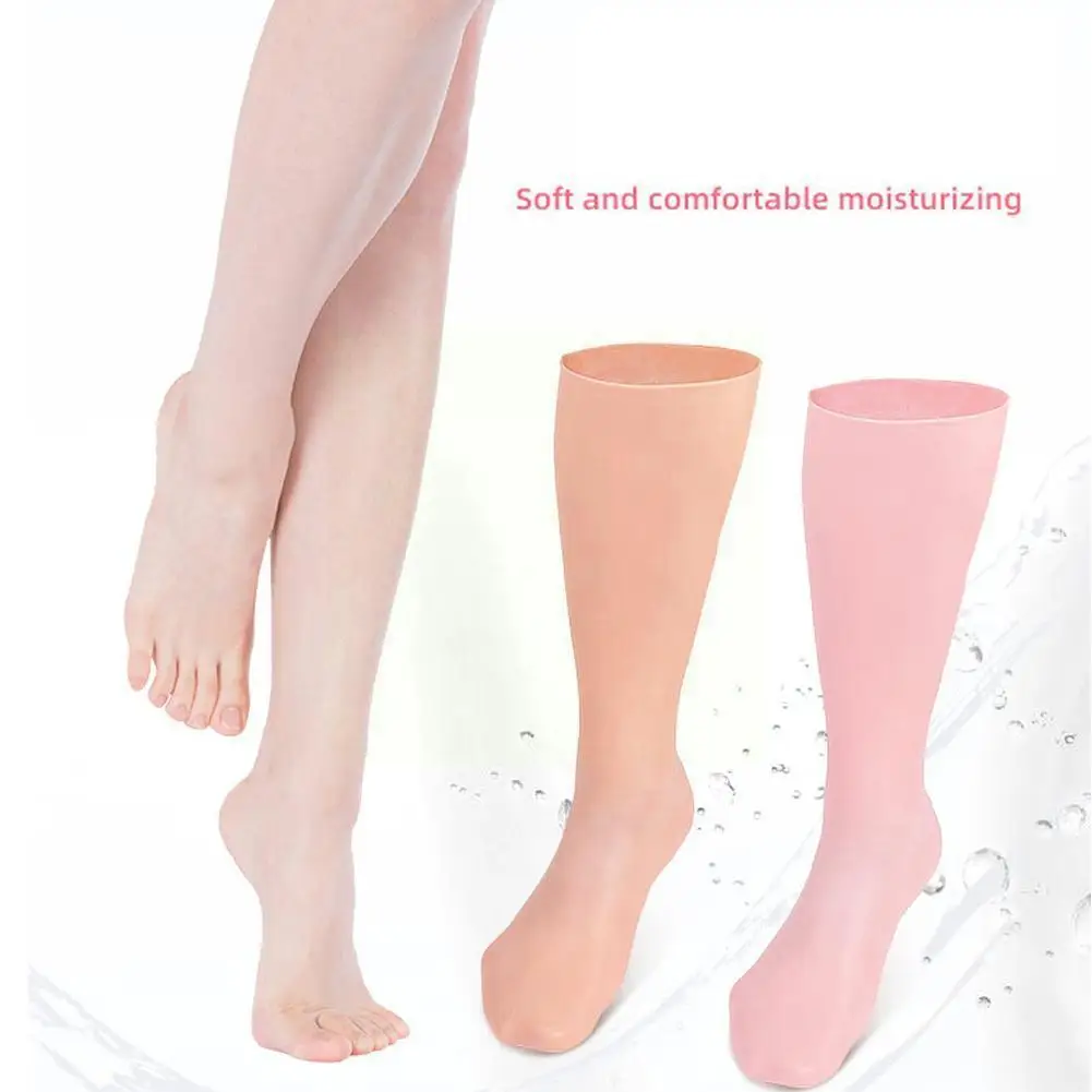 

1 Pair Exfoliating Moisturizing Stockings For Anti Cracking Dryness Feet Skin Care Soft Moisturizing Sock Dead Skin Removal R8R4