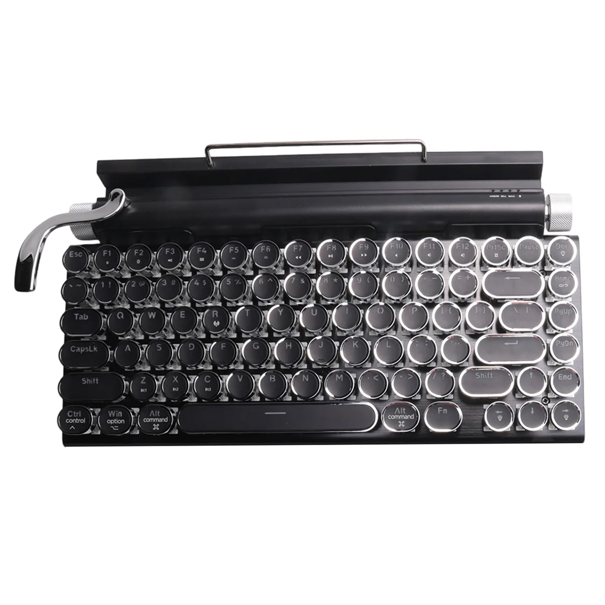 Ретро-клавиатура для пишущей машинки беспроводная Bluetooth-клавиатура