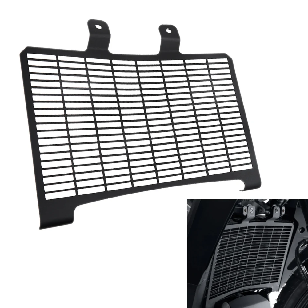 

Black Radiator Guard Grille Cover Radiator Protection Cover For Harley Pan America 1250 S PANAMERICA RA1250 1250S 2021 2022