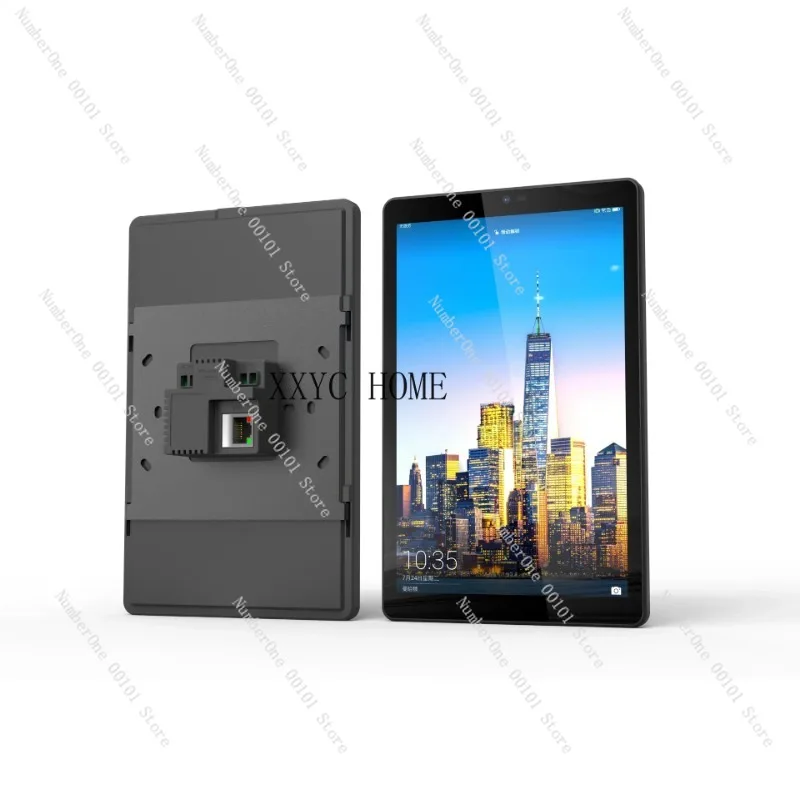 Android 11 OS Планшет Poe для скрытого монтажа Умный дом 8-дюймовый настенный планшет с