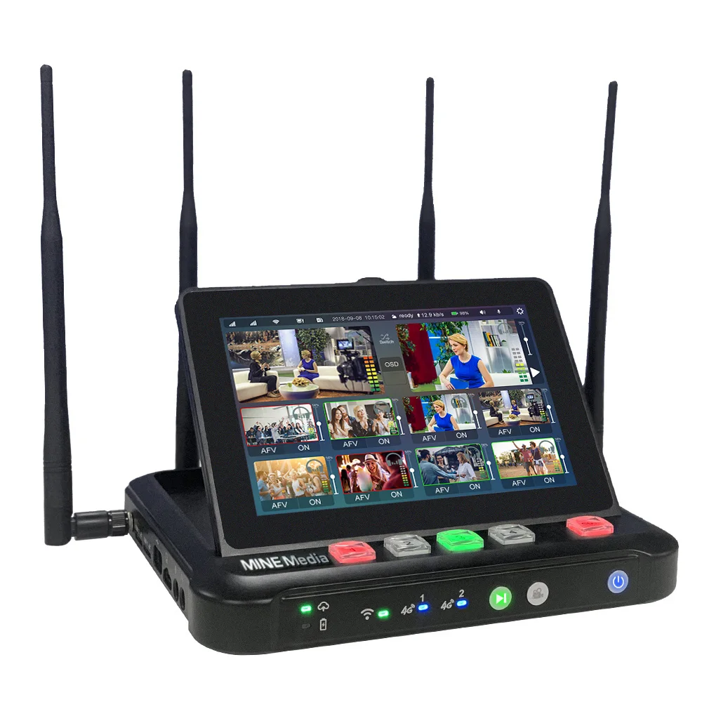 

MiNE Media HDMI/SDI 4g bonding video switcher