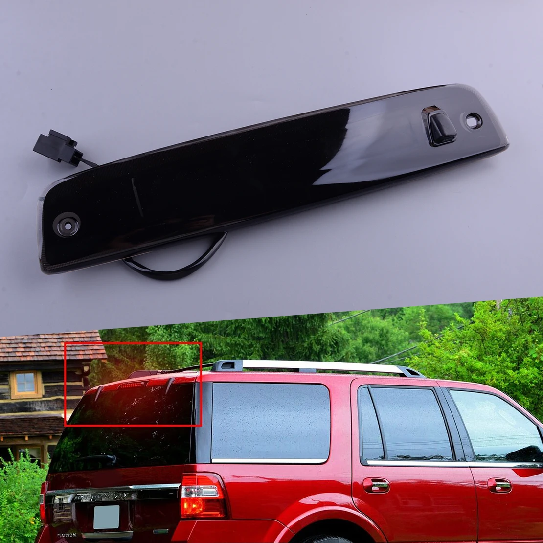 

12V DC LED 3rd High Mount Tail Brake Stop Light 6R3Z13A613A Fit For Ford Expedition Lincoln Navigator 2003-2013 2014 2015 2016