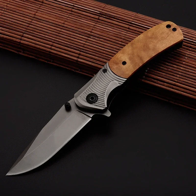 Дамасские Ножи складной нож 7CR18MOV лезвие из стали шайба ножи для кемпинга