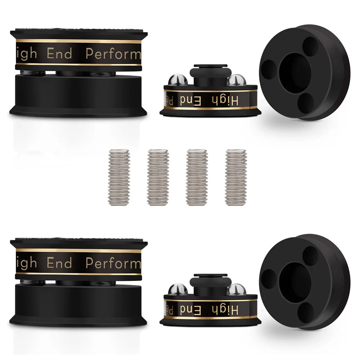 Подставка для динамика HiFi с защитой от ударов изолирующая накладка шипами