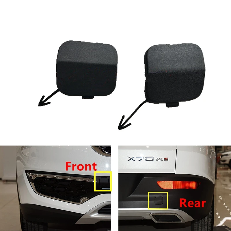 

Car Front Rear Bumper Tow Hook Cover Trailer Cap For Chery Jetour X70 X70S 2018 2019