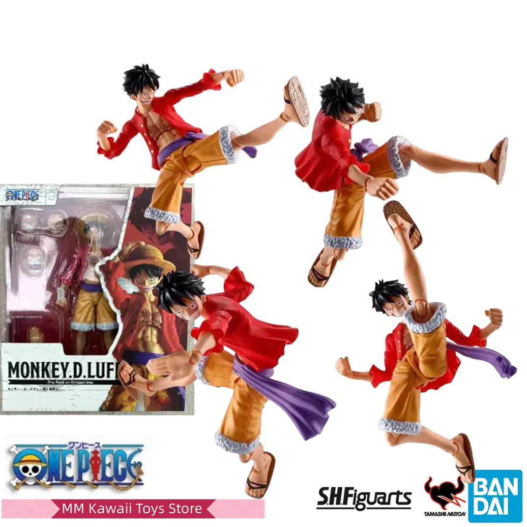 Фигурка Bandai S.H. Фигуртс Луффи (The Raid on Onigashima) 100% оригинал в наличии экшн-фигурка