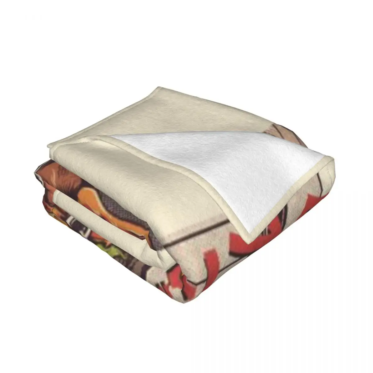 Ультрамягкое Флисовое одеяло BurgerZilla An