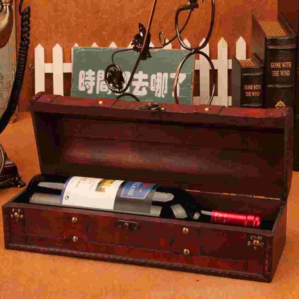 Grace Box Винтажный декор Элегантный упаковочный контейнер Деревянные упаковочные