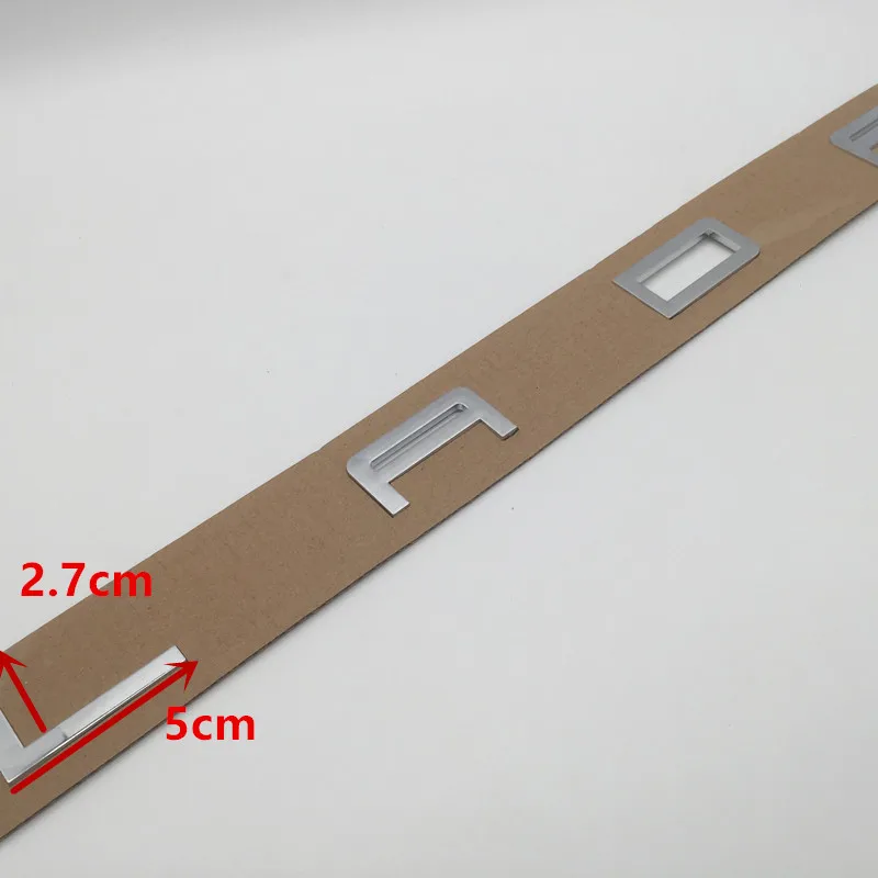 1 шт. 3D ABS приора гранта Веста Автомобильная буква задний хвост Наклейки на